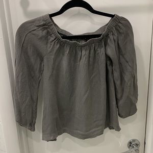 Olivaceous Taupe Top